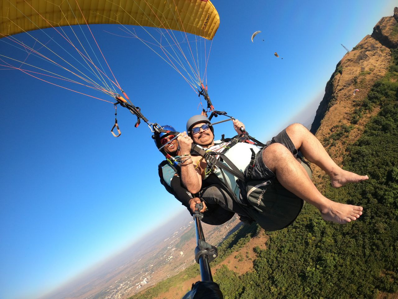 Kamshet Takeoff Ramp & Sahyadri Hills View